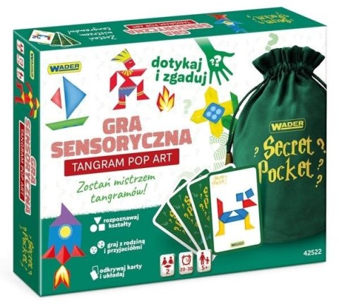 Gra sensoryczna - Tangram Pop Art Gra sensoryczna - Tangram Pop Art