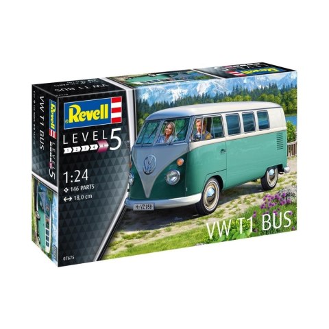 Model plastikowy VW T1 Samba Bus Model plastikowy VW T1 Samba Bus
