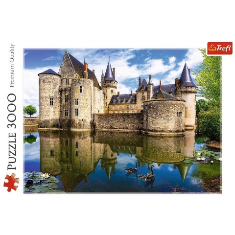 Puzzle 3000 elementów Zamek Scully-sour-Loire Francja Puzzle 3000 elementów Zamek Scully-sour-Loire Francja