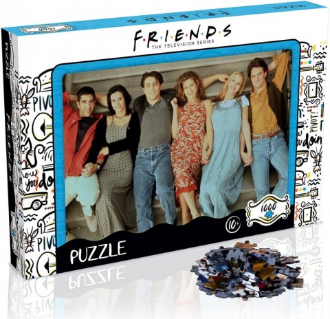 Puzzle Przyjaciele Schody 1000 elementów Puzzle Przyjaciele Schody 1000 elementów