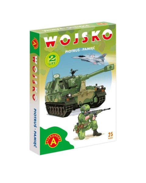 Karty Piotruś Pamięć: Wojsko Karty Piotruś Pamięć: Wojsko