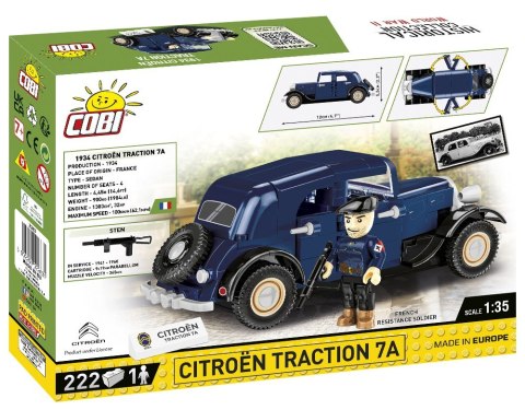 Klocki 1934 Citroen Traction 7A Klocki 1934 Citroen Traction 7A