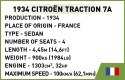 Klocki 1934 Citroen Traction 7A Klocki 1934 Citroen Traction 7A