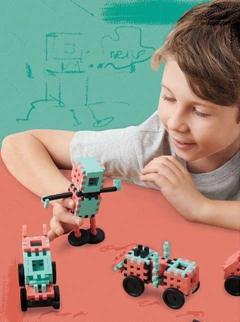 Klocki Mini Waffle Konstruktor EXPERT 71 elementów Klocki Mini Waffle Konstruktor EXPERT 71 elementów