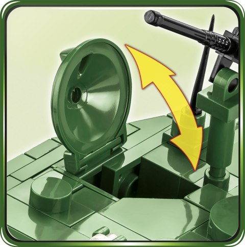 Klocki Sherman M4A3E2 Jumbo Klocki Sherman M4A3E2 Jumbo