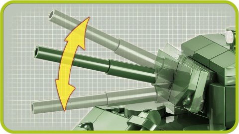Klocki Sherman M4A3E2 Jumbo Klocki Sherman M4A3E2 Jumbo