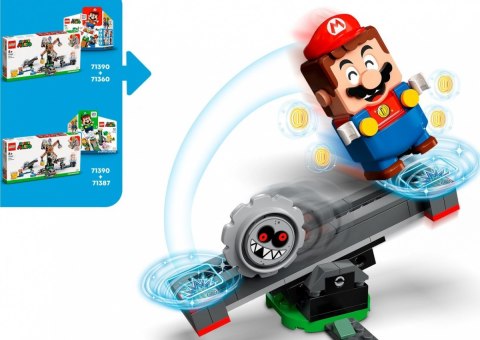 Klocki Super Mario 71390 Walka z Reznorami - zestaw dodatkowy Klocki Super Mario 71390 Walka z Reznorami - zestaw dodatkowy