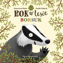 Książeczka Rok w lesie. Borsuk Książeczka Rok w lesie. Borsuk