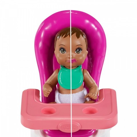 Lalka Barbie Skipper Klub Opiekunek Krzesełko Mini Urodziny GRP41 Lalka Barbie Skipper Klub Opiekunek Krzesełko Mini Urodziny GRP41