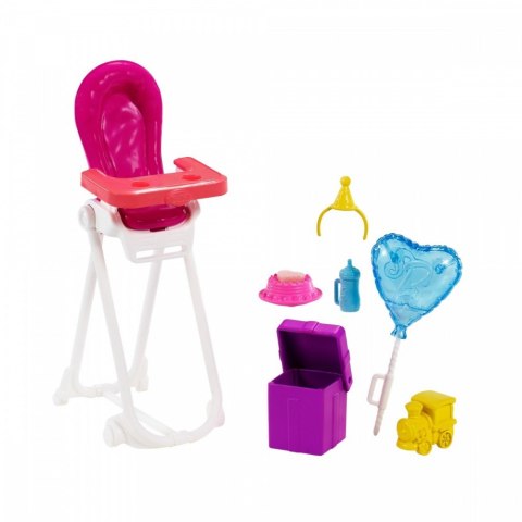 Lalka Barbie Skipper Klub Opiekunek Krzesełko Mini Urodziny GRP41 Lalka Barbie Skipper Klub Opiekunek Krzesełko Mini Urodziny GRP41