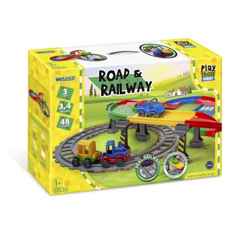 Play Tracks Railway Droga i kolejka Play Tracks Railway Droga i kolejka