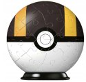 Puzzle 54 elementy 3D Kula, Pokemon czarna Puzzle 54 elementy 3D Kula, Pokemon czarna