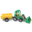 Traktor ładowarka z przyczepą Farmer w kartonie Traktor ładowarka z przyczepą Farmer w kartonie