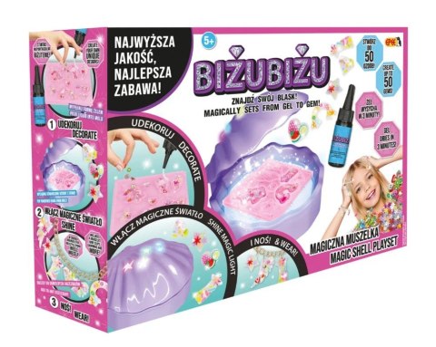 Zestaw kreatywny BiżuBiżu Magiczna muszelka Zestaw kreatywny BiżuBiżu Magiczna muszelka