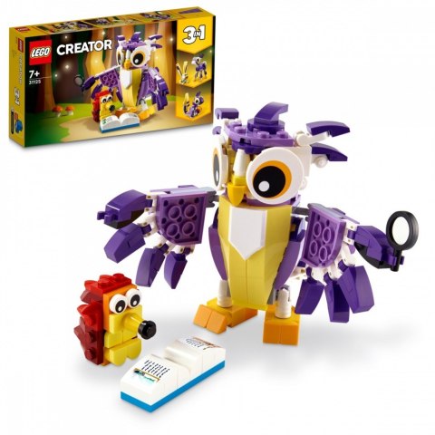 Klocki Creator 31125 Fantastyczne leśne stworzenia Klocki Creator 31125 Fantastyczne leśne stworzenia