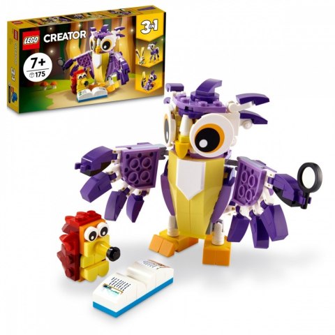 Klocki Creator 31125 Fantastyczne leśne stworzenia Klocki Creator 31125 Fantastyczne leśne stworzenia