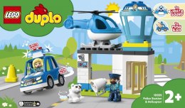 Klocki DUPLO 10959 Posterunek policji i helikopter