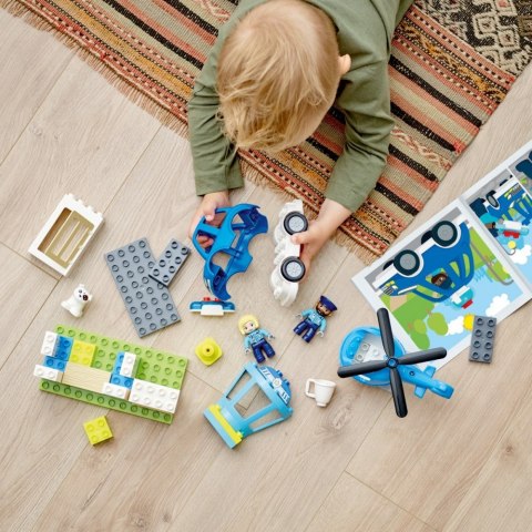 Klocki DUPLO 10959 Posterunek policji i helikopter Klocki DUPLO 10959 Posterunek policji i helikopter