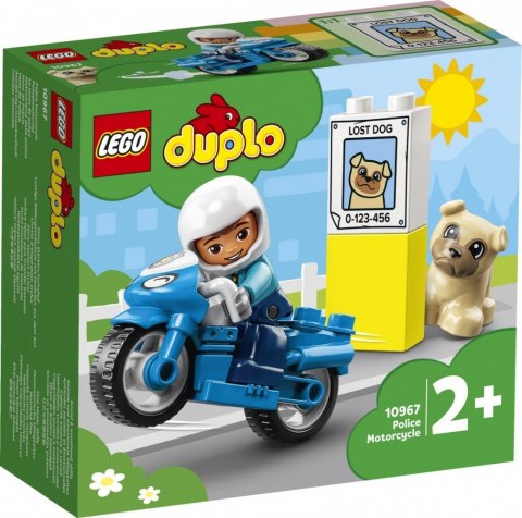 Klocki DUPLO 10967 Motocykl policyjny Klocki DUPLO 10967 Motocykl policyjny