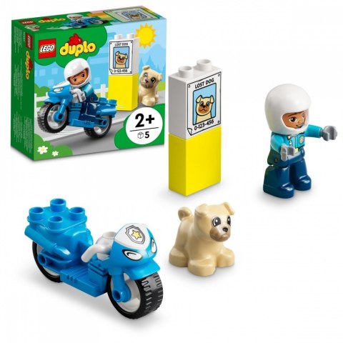 Klocki DUPLO 10967 Motocykl policyjny Klocki DUPLO 10967 Motocykl policyjny