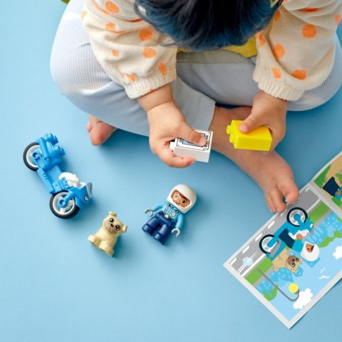 Klocki DUPLO 10967 Motocykl policyjny Klocki DUPLO 10967 Motocykl policyjny