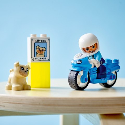 Klocki DUPLO 10967 Motocykl policyjny Klocki DUPLO 10967 Motocykl policyjny