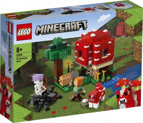 Klocki Minecraft 21179 Dom w grzybie Klocki Minecraft 21179 Dom w grzybie