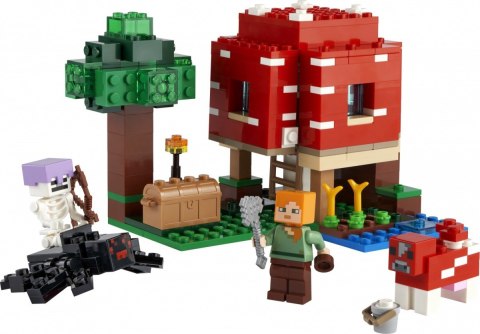 Klocki Minecraft 21179 Dom w grzybie Klocki Minecraft 21179 Dom w grzybie