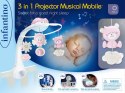 Muzyczna karuzelka Infantino 3w1 różowa Muzyczna karuzelka Infantino 3w1 różowa