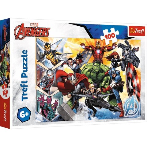 Puzzle 100 elementów Avengers Siła Avengersów Puzzle 100 elementów Avengers Siła Avengersów