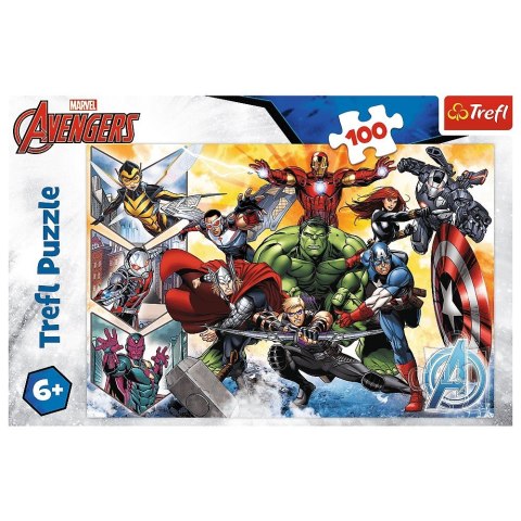 Puzzle 100 elementów Avengers Siła Avengersów Puzzle 100 elementów Avengers Siła Avengersów
