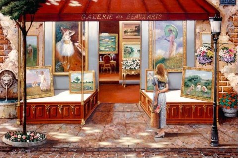Puzzle 3000 elementów Galeria sztuki Puzzle 3000 elementów Galeria sztuki