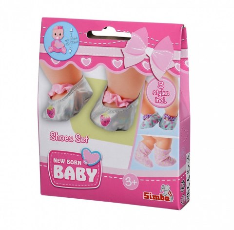 Zestaw bucików dla lalki New Born Baby Zestaw bucików dla lalki New Born Baby