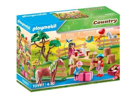 Zestaw z figurkami Country 70997 Urodziny w stadninie kucyków Zestaw z figurkami Country 70997 Urodziny w stadninie kucyków