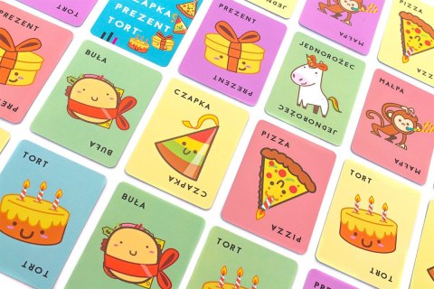Gra Buła, Pizza, Czapka, Prezent, Tort Gra Buła, Pizza, Czapka, Prezent, Tort