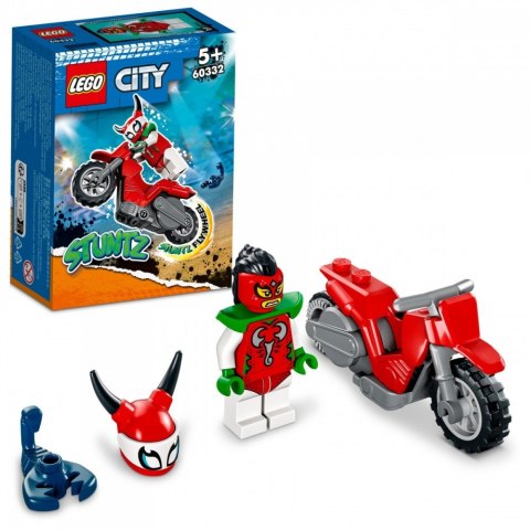 Klocki City 60332 Motocykl kaskaderski brawurowego skorpiona Klocki City 60332 Motocykl kaskaderski brawurowego skorpiona