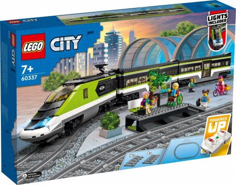 Klocki City 60337 Ekspresowy pociąg pasażerski Klocki City 60337 Ekspresowy pociąg pasażerski