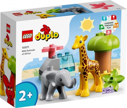 Klocki DUPLO 10971 Dzikie zwierzęta Afryki Klocki DUPLO 10971 Dzikie zwierzęta Afryki