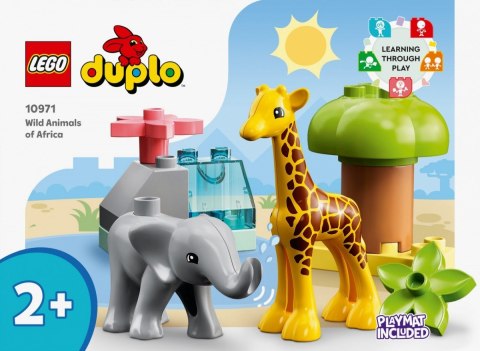 Klocki DUPLO 10971 Dzikie zwierzęta Afryki Klocki DUPLO 10971 Dzikie zwierzęta Afryki