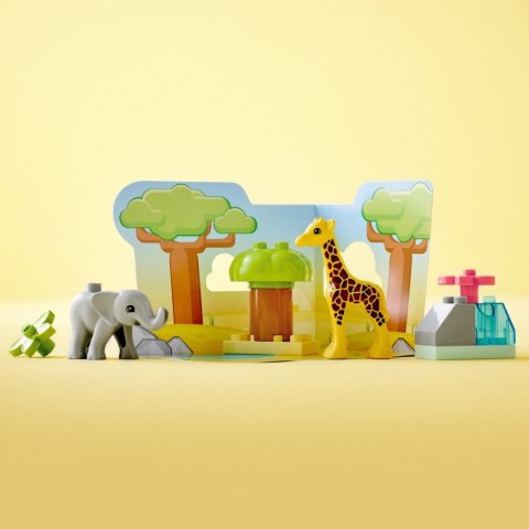 Klocki DUPLO 10971 Dzikie zwierzęta Afryki Klocki DUPLO 10971 Dzikie zwierzęta Afryki