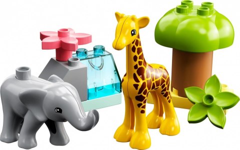Klocki DUPLO 10971 Dzikie zwierzęta Afryki Klocki DUPLO 10971 Dzikie zwierzęta Afryki