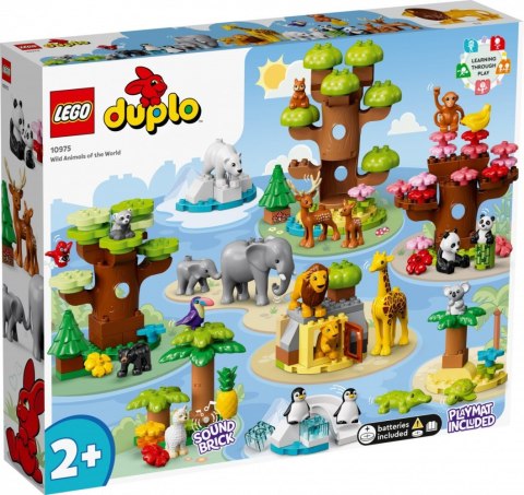Klocki DUPLO 10975 Dzikie zwierzęta świata Klocki DUPLO 10975 Dzikie zwierzęta świata