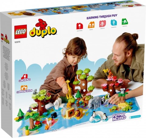 Klocki DUPLO 10975 Dzikie zwierzęta świata Klocki DUPLO 10975 Dzikie zwierzęta świata