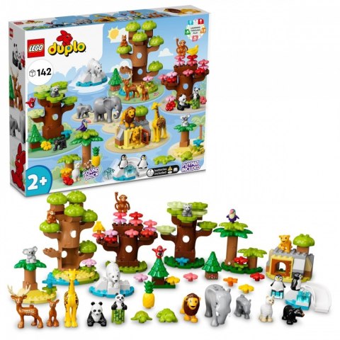 Klocki DUPLO 10975 Dzikie zwierzęta świata Klocki DUPLO 10975 Dzikie zwierzęta świata