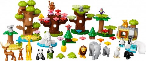 Klocki DUPLO 10975 Dzikie zwierzęta świata Klocki DUPLO 10975 Dzikie zwierzęta świata