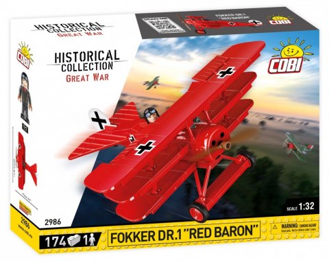 Klocki Fokker Dr.1 Red Baron Klocki Fokker Dr.1 Red Baron