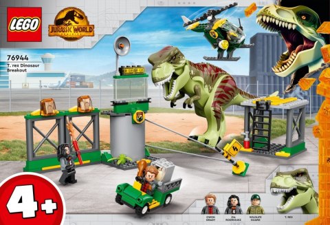 Klocki Jurassic World 76944 Ucieczka tyranozaura Klocki Jurassic World 76944 Ucieczka tyranozaura