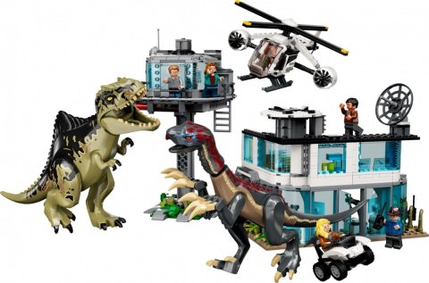 Klocki Jurassic World 76949 Atak giganotozaura i terizinozaura Klocki Jurassic World 76949 Atak giganotozaura i terizinozaura
