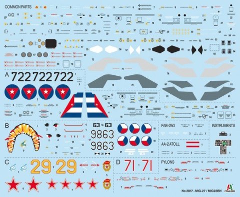 Model plastikowy MiG-27/MiG-23BN Flogger 1/48 Model plastikowy MiG-27/MiG-23BN Flogger 1/48