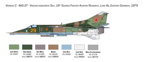 Model plastikowy MiG-27/MiG-23BN Flogger 1/48 Model plastikowy MiG-27/MiG-23BN Flogger 1/48